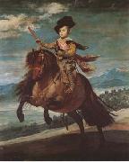 Diego Velazquez Prince Baltasar Carlos Equestrian (mk08) oil painting